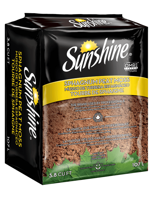 Sunshine 301.CFC003.8P Canadian Sphagnum Peat Moss