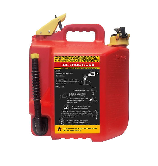 SureCan 5 Gallon Gasoline Type II Safety Can