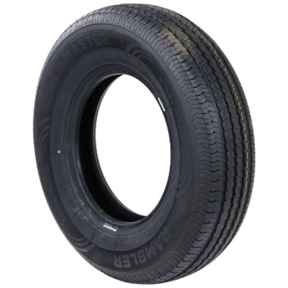 Taskmaster Components P-22575R150E-T-60655BMFS6SP ST225/75R15 Trailer Tire 10ply
