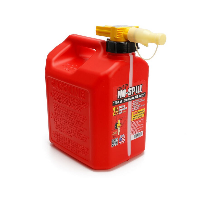 Bidón de gasolina Toro 127-3201 de 2,5 galones, antiderrames, color rojo