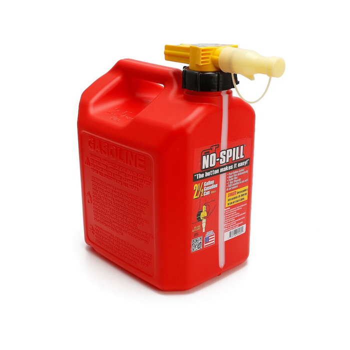 Bidón de gasolina Toro 127-3201 de 2,5 galones, antiderrames, color rojo