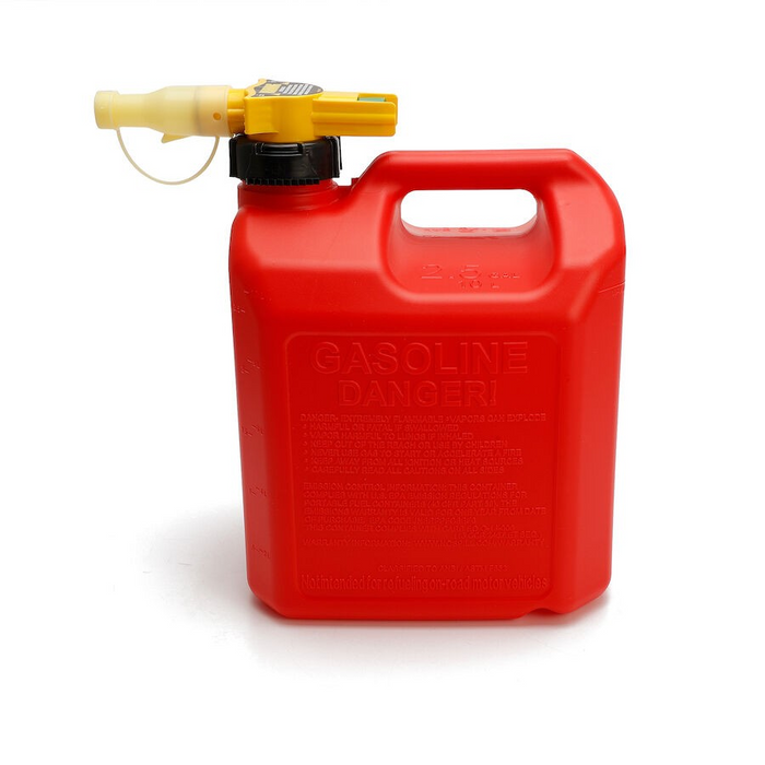 Bidón de gasolina Toro 127-3201 de 2,5 galones, antiderrames, color rojo