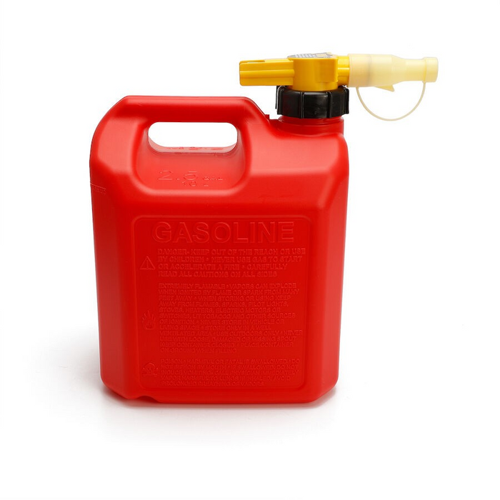 Bidón de gasolina Toro 127-3201 de 2,5 galones, antiderrames, color rojo