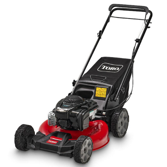 Reciclador Toro 21321 de 21 pulgadas. Cortacésped con operador a pie