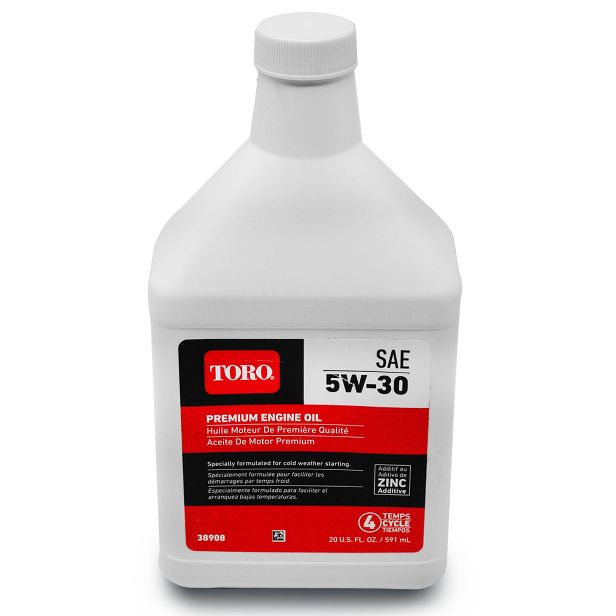 Toro 38908 5W30 Winter Oil 20 Oz.