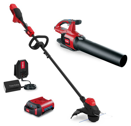 Toro 51881 60V MAX Battery Handheld Blower & String Trimmer Kit