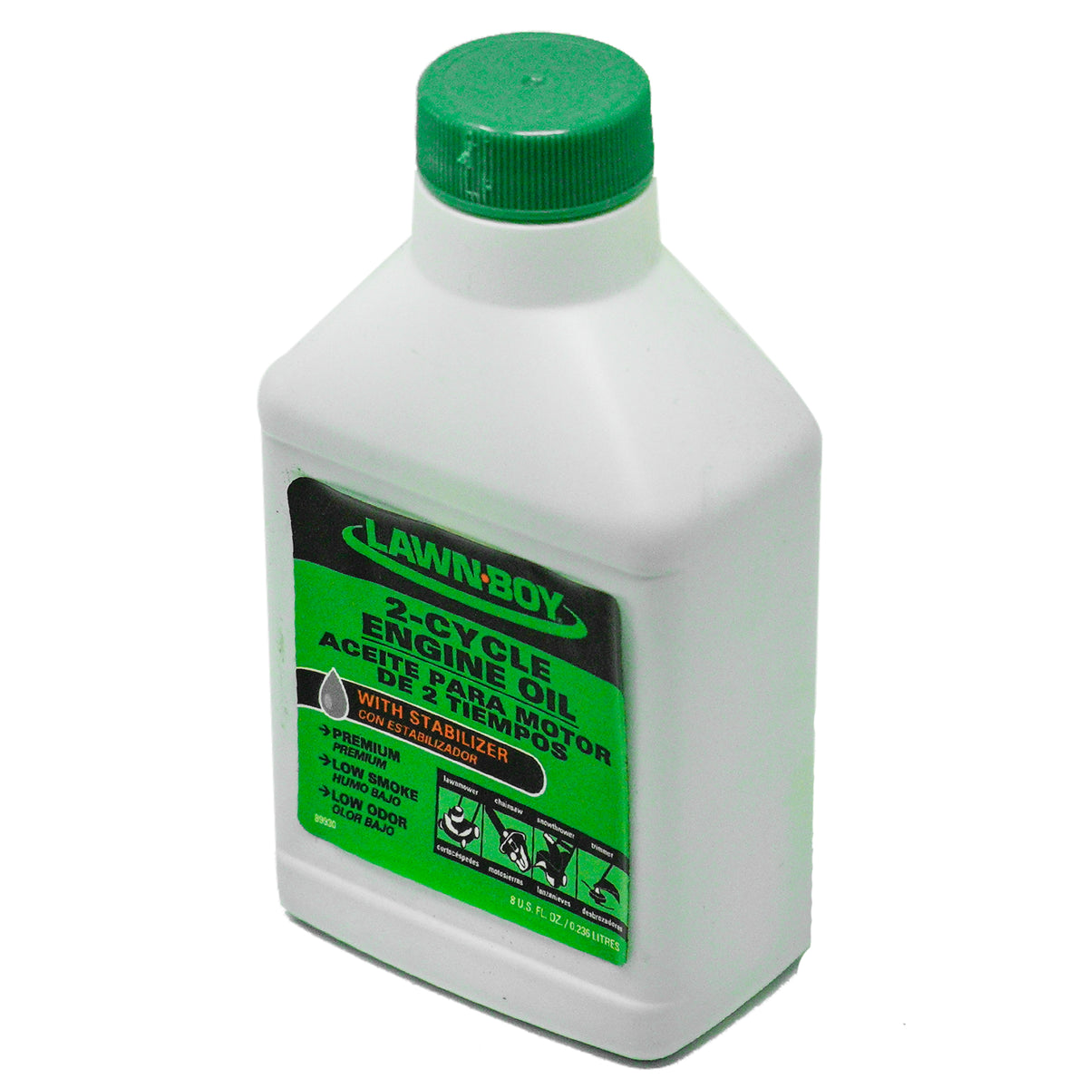Aceite de motor de 2 tiempos Toro 89930 de 8 oz lb con estabilizador