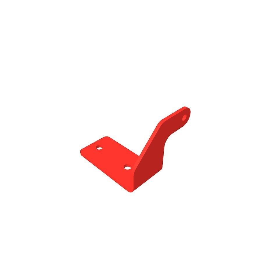 Toro 107-4197-01 Rear Hinge Bracket