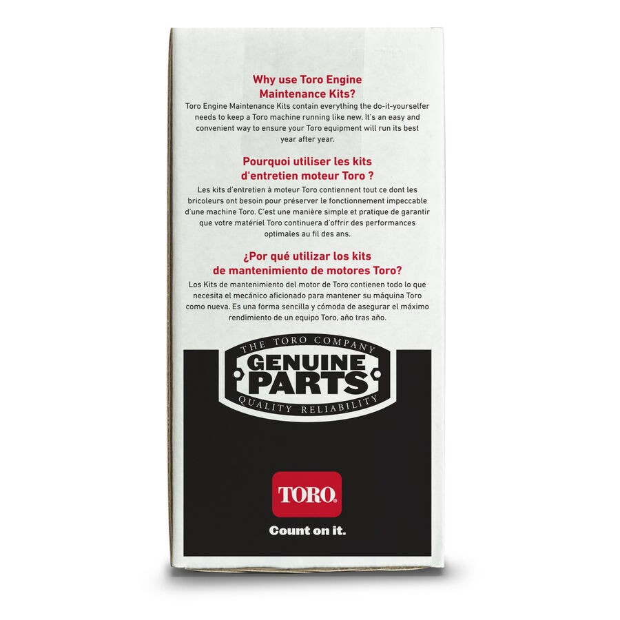Kit de mantenimiento del motor Briggs &amp; Stratton EXi Toro 20298