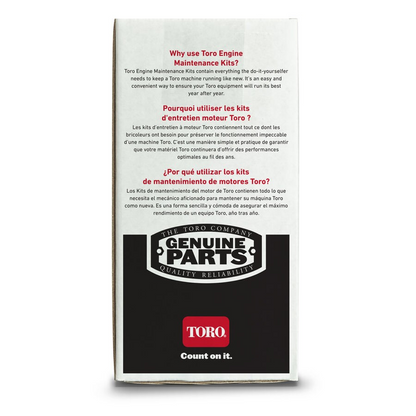 Kit de mantenimiento del motor Briggs &amp; Stratton EXi Toro 20298
