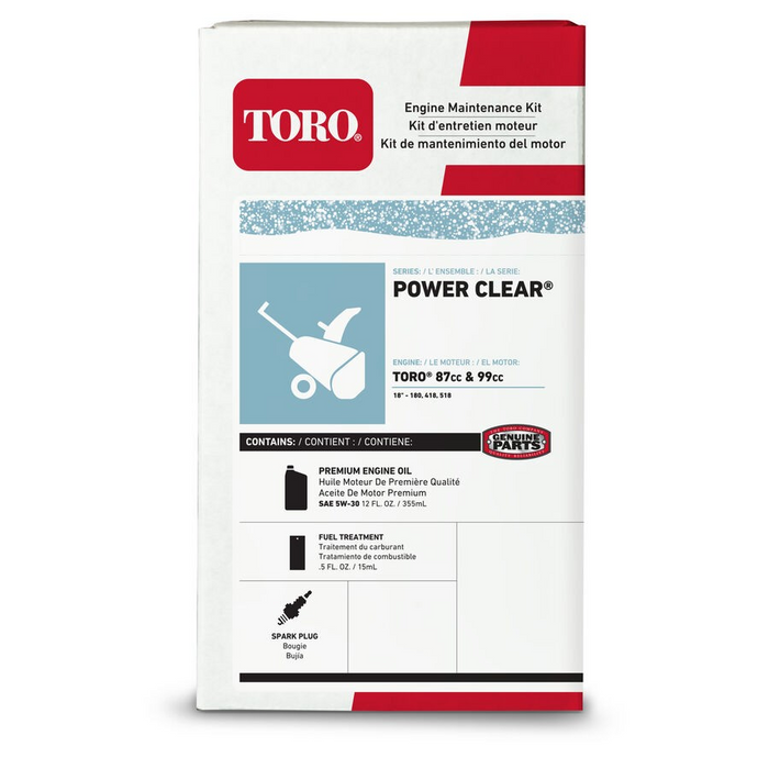 Kit de mantenimiento Toro 138-0698 Powerclear