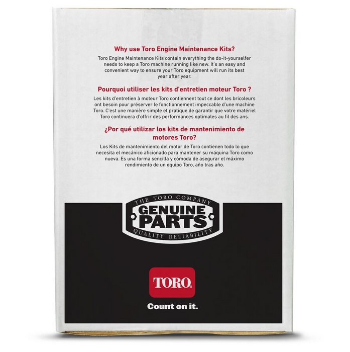 Kit de mantenimiento Toro 138-0698 Powerclear