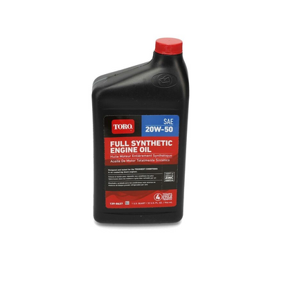 Aceite de motor de 4 ciclos Toro 139-0627 20W50