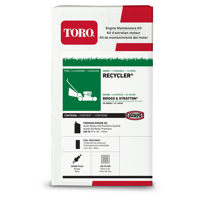 Toro 20298 Briggs (22In Recycler Exi) Maintenance Kit