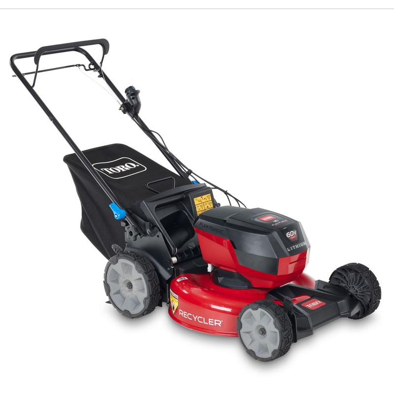 Toro 21327 60V MAX Battery 21 In. Recycler Self-Propel Push Mower w/ 6.0Ah Battery