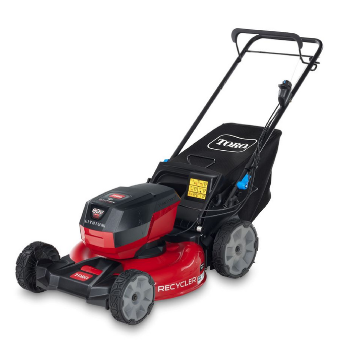 Toro 21327 60V MAX Battery 21 In. Recycler Self-Propel Push Mower w/ 6.0Ah Battery