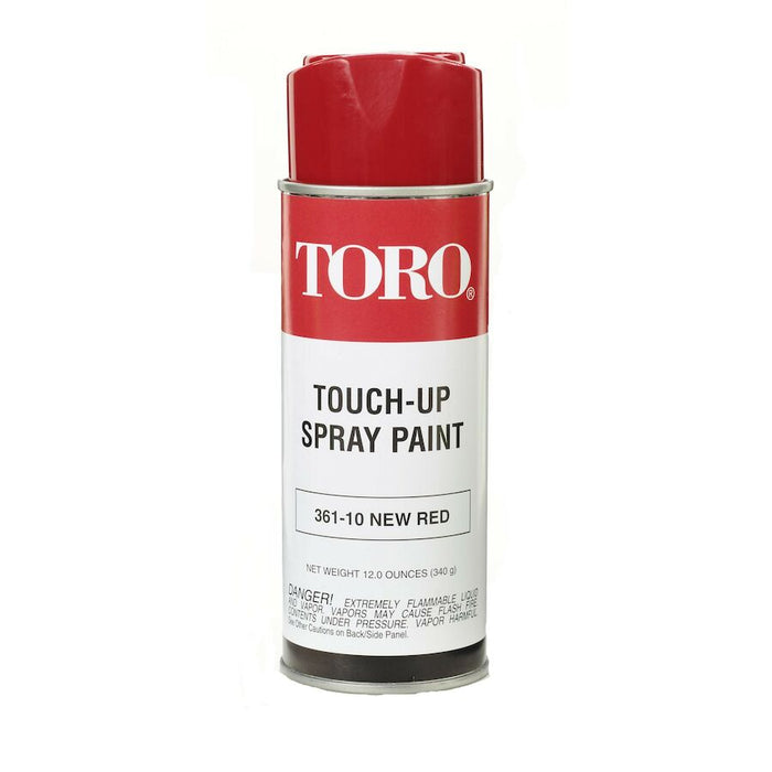 Pintura en aerosol de retoque Toro 361-10 Toro Red 12 oz.