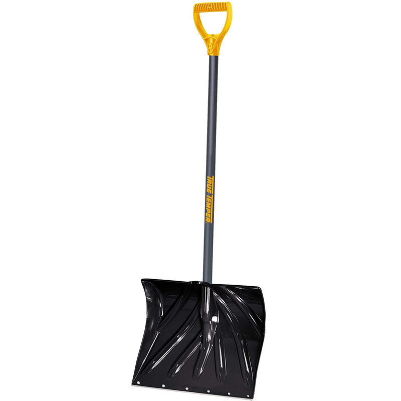 True Temper 1627200 Poly Combo 18 In. Snow Shovel