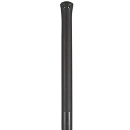 Mango de ganzúa de arcilla/ferrocarril True Temper de 36 pulgadas, fibra de vidrio negra