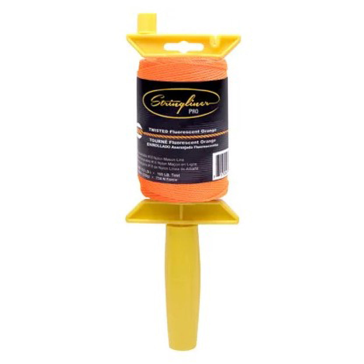 Stringliner Reel #18 Twisted Nylon Fluorescent Orange 540 Ft.