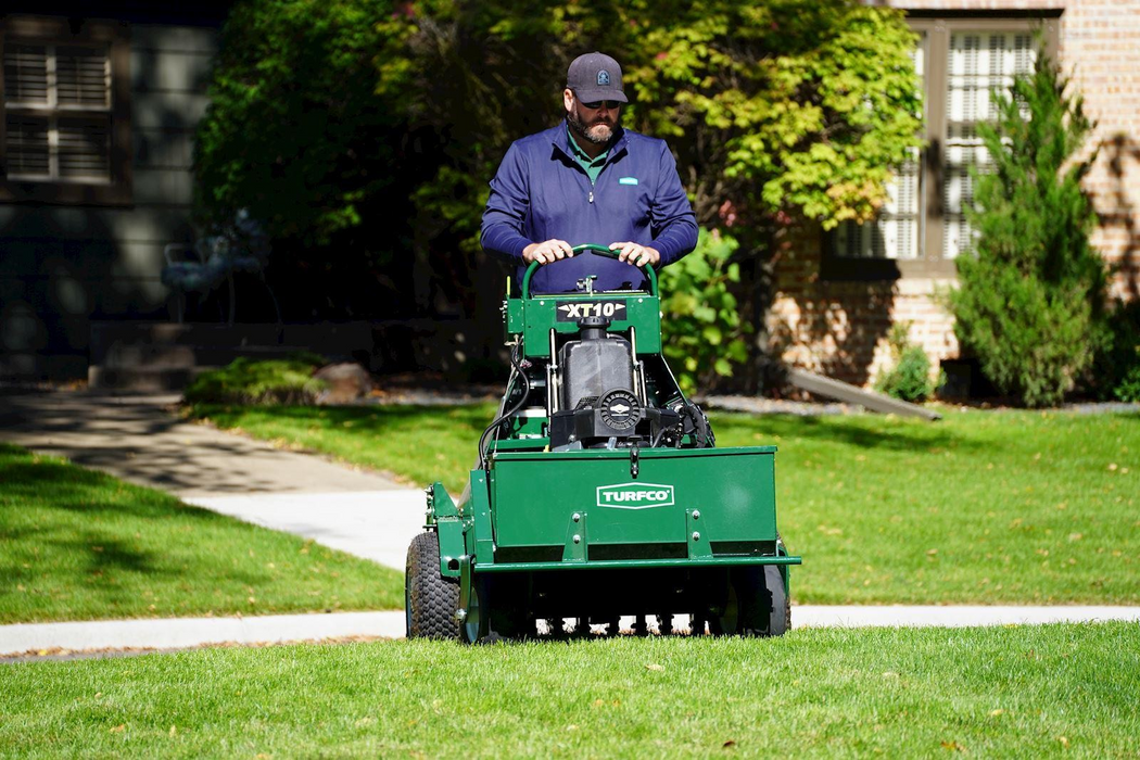 Turfco 85552 30In Stand-On Aerator w/ Seeder