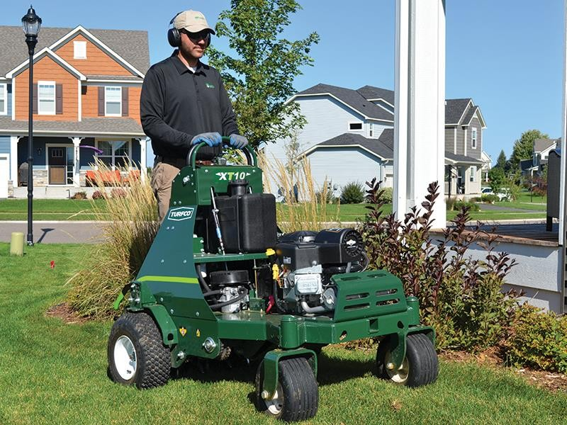 Turfco 85552 30In Stand-On Aerator w/ Seeder