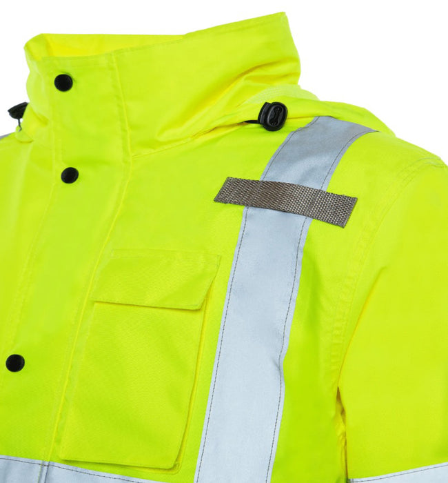 Chaqueta impermeable de alta visibilidad Utility Pro UHVR642