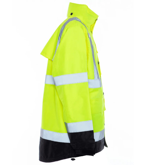 Chaqueta impermeable de alta visibilidad Utility Pro UHVR642