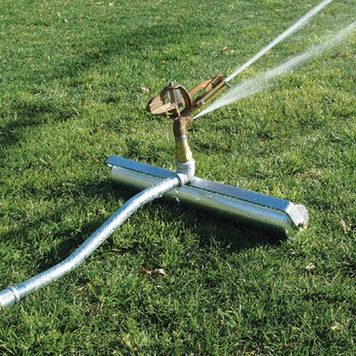 Underhill A-RP221 Roller Pro Portable Sprinkler Base - 22 in. Roller 1 in. FHT x 1 in. FIPT