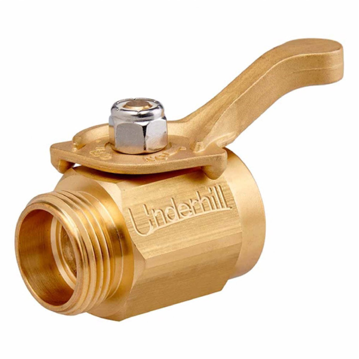 Underhill CV10H Brass PowerFlow Control Valve 1-inch NPSH Hose Thread