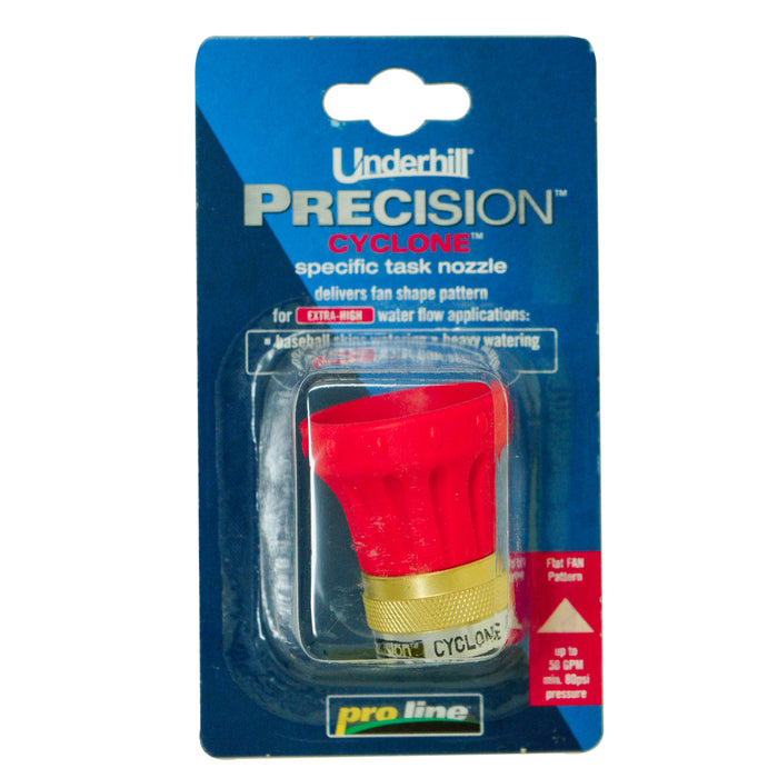 Boquilla Underhill HN5000 Precision® Cyclone®; 50+ GPM @ 80PSI, ¿?"FHT - Roja