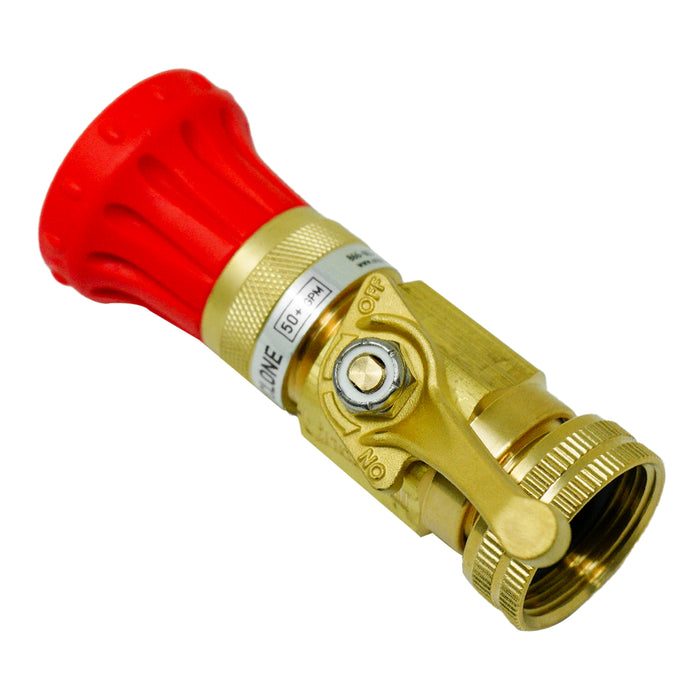 Underhill HN5000CV Precision? Boquilla Cyclone? con válvula de control de alto flujo de latón y adaptador de ?"MHTx1"FHT