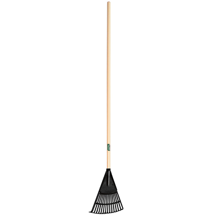 Union Tools 8 in. Poly Shrub Rake with 43 in. Wood Handle