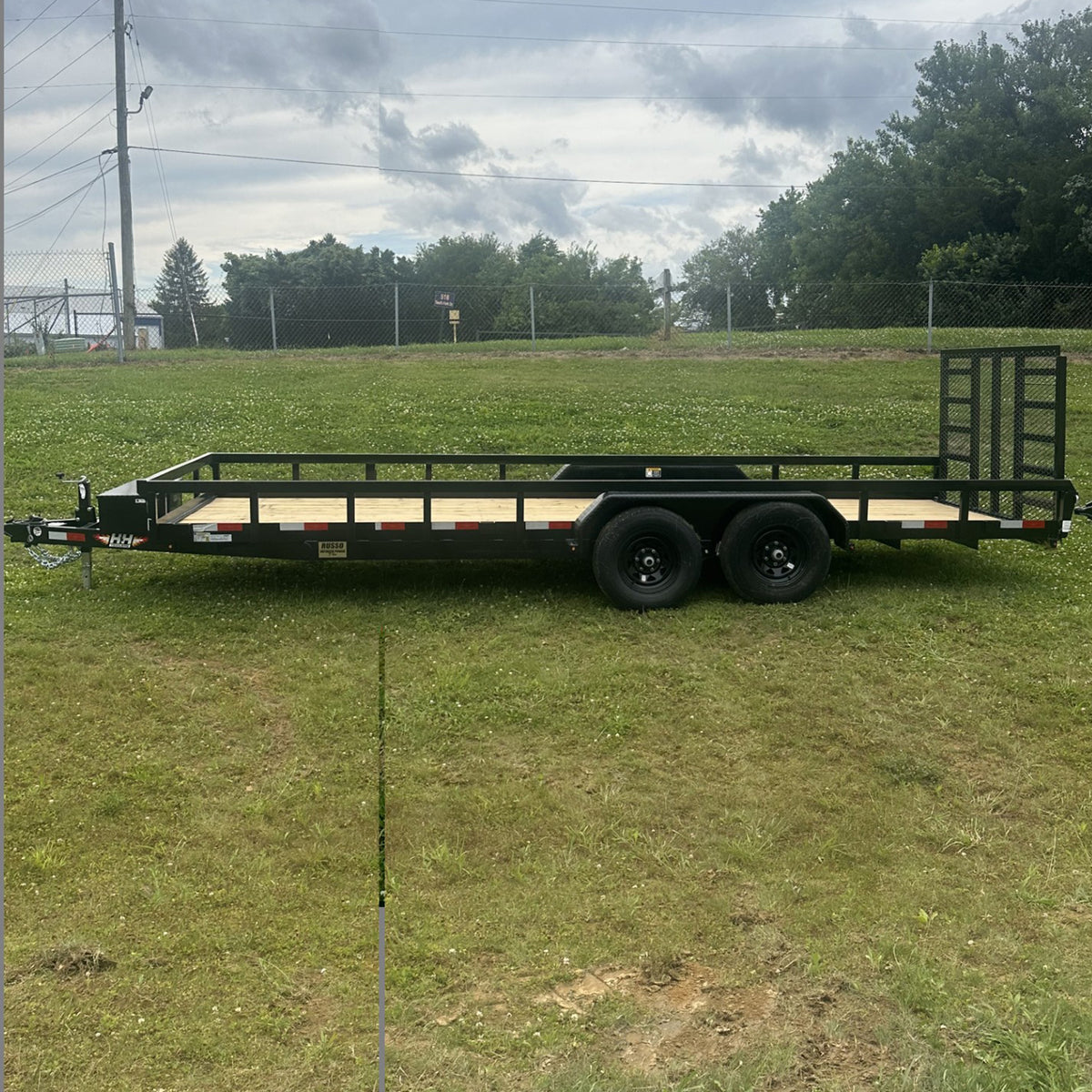 H&H Trailers H-HRS8220-100 20 ft. Utility Trailer