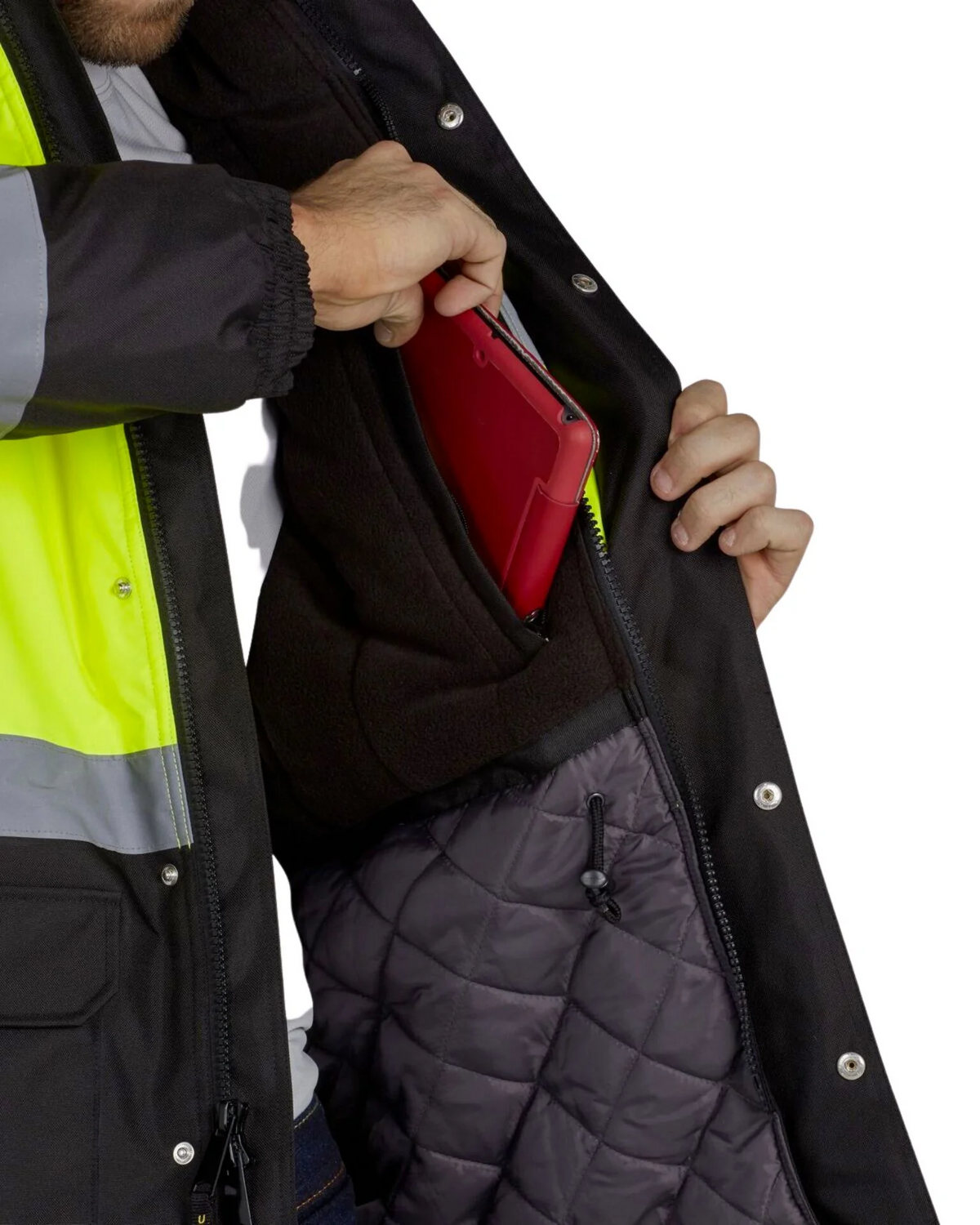 Chaqueta de contratista de alta visibilidad Utility Pro UHV1004