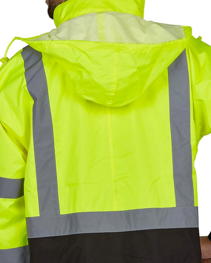 Chaqueta impermeable y de alta visibilidad Utility Pro UHV822