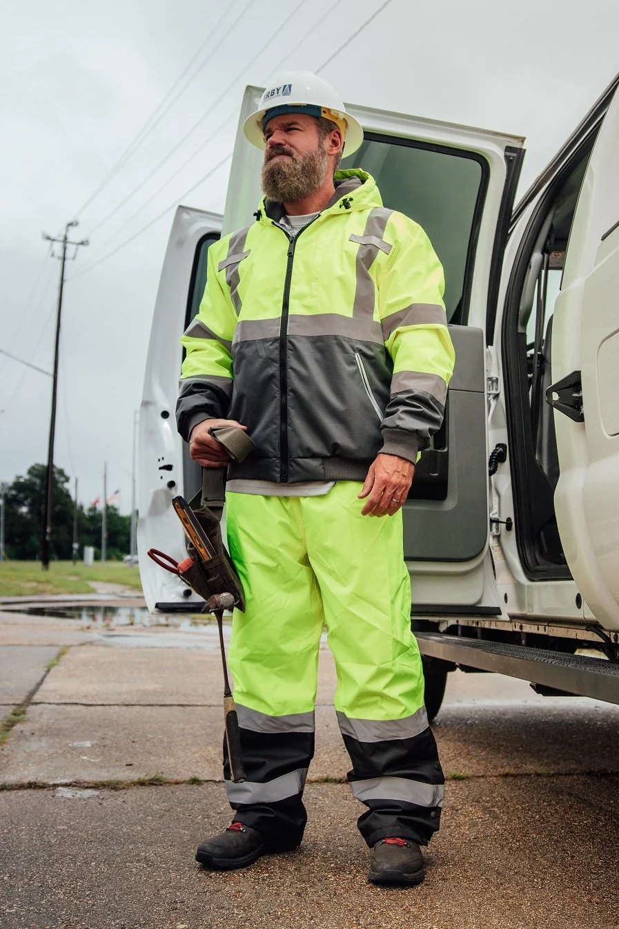Utility Pro UHV823 HiVis Utility Rain Pants
