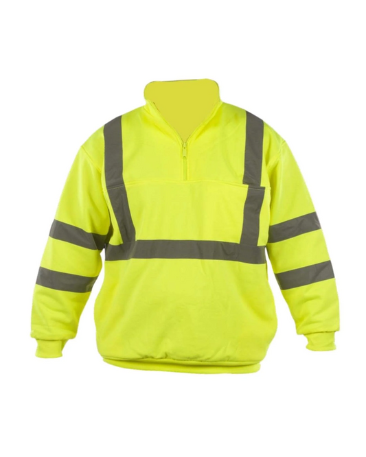 Utility Pro UPA542 HiVis 1/4 Zip Sweatshirt