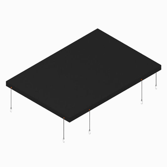 Boss VBS17190 Forge 1.5 Tarp W/ Bungees, 2Yd