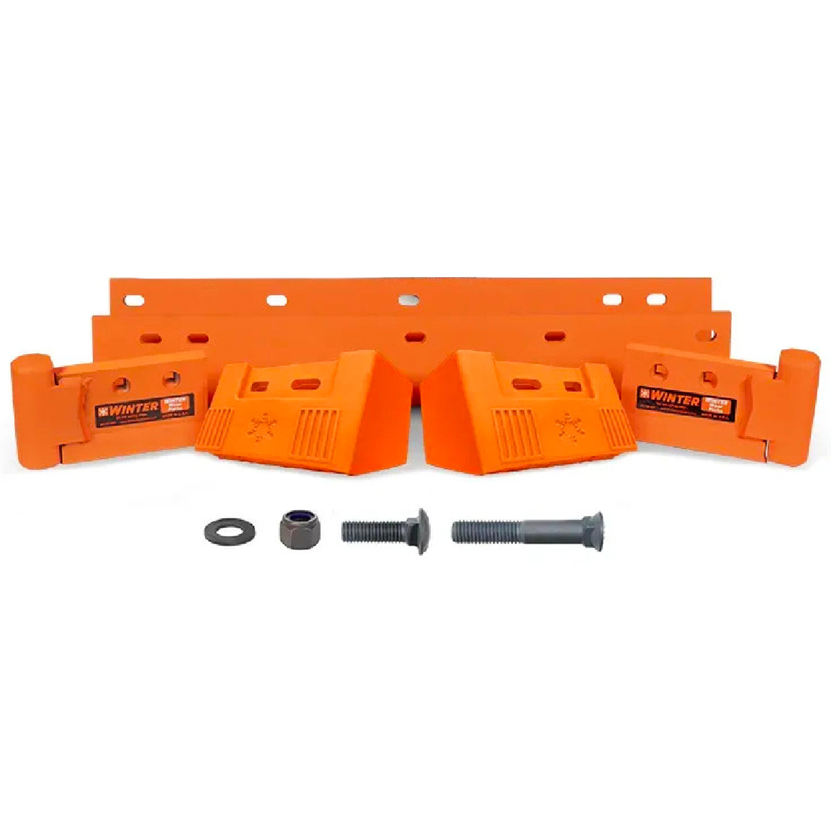 Vulcan SYS-XTSVP95 V-Plow with 2 PlowGuard Jr. CurbGuard Cutting Edge System 9.5 ft.