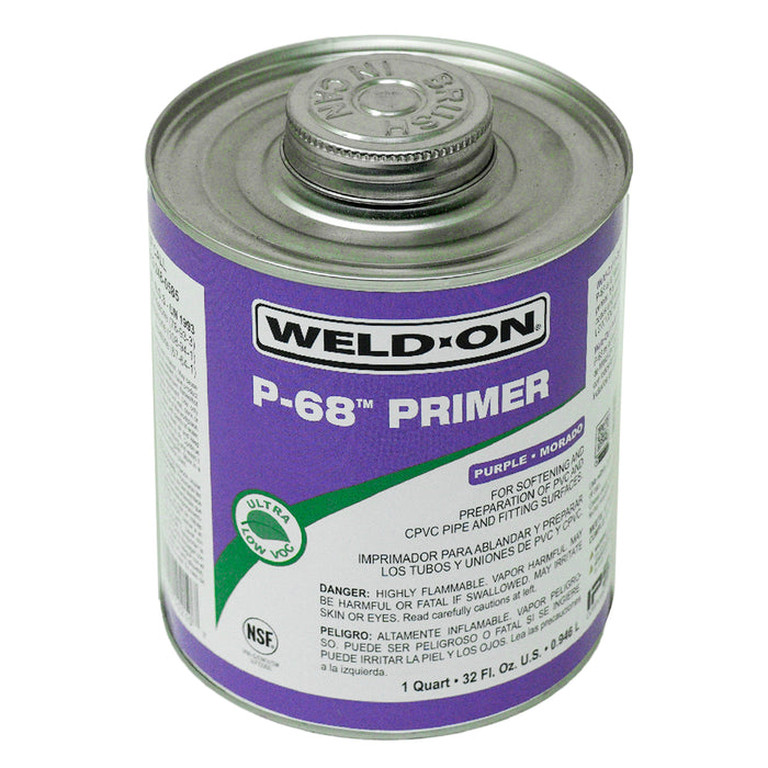 WeldOn 10210 P-68 PUR QT IMPRIMADOR Temperaturas normales