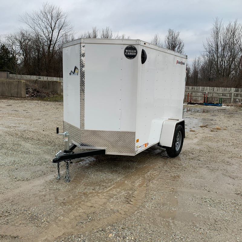 Wells Cargo FT58S2-D 8 Ft. FastTrac Enclosed Trailer