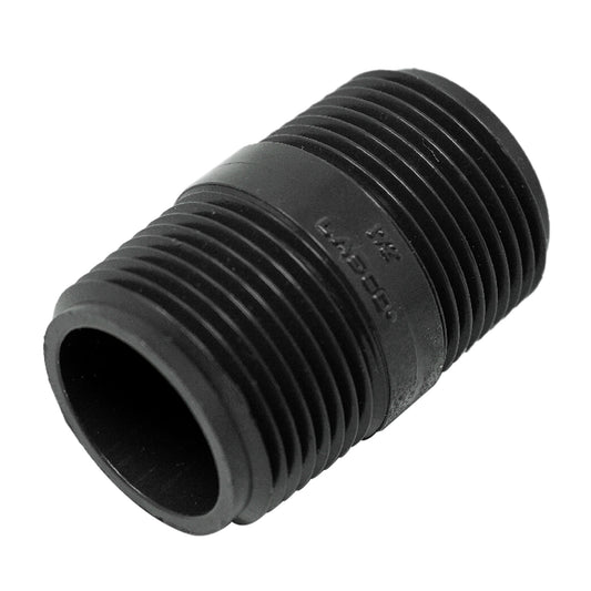 Westlake Pipe & Fittings 210020 1-inch X 2-inch Threaded Both Ends PVC Schedule 80 Nipple