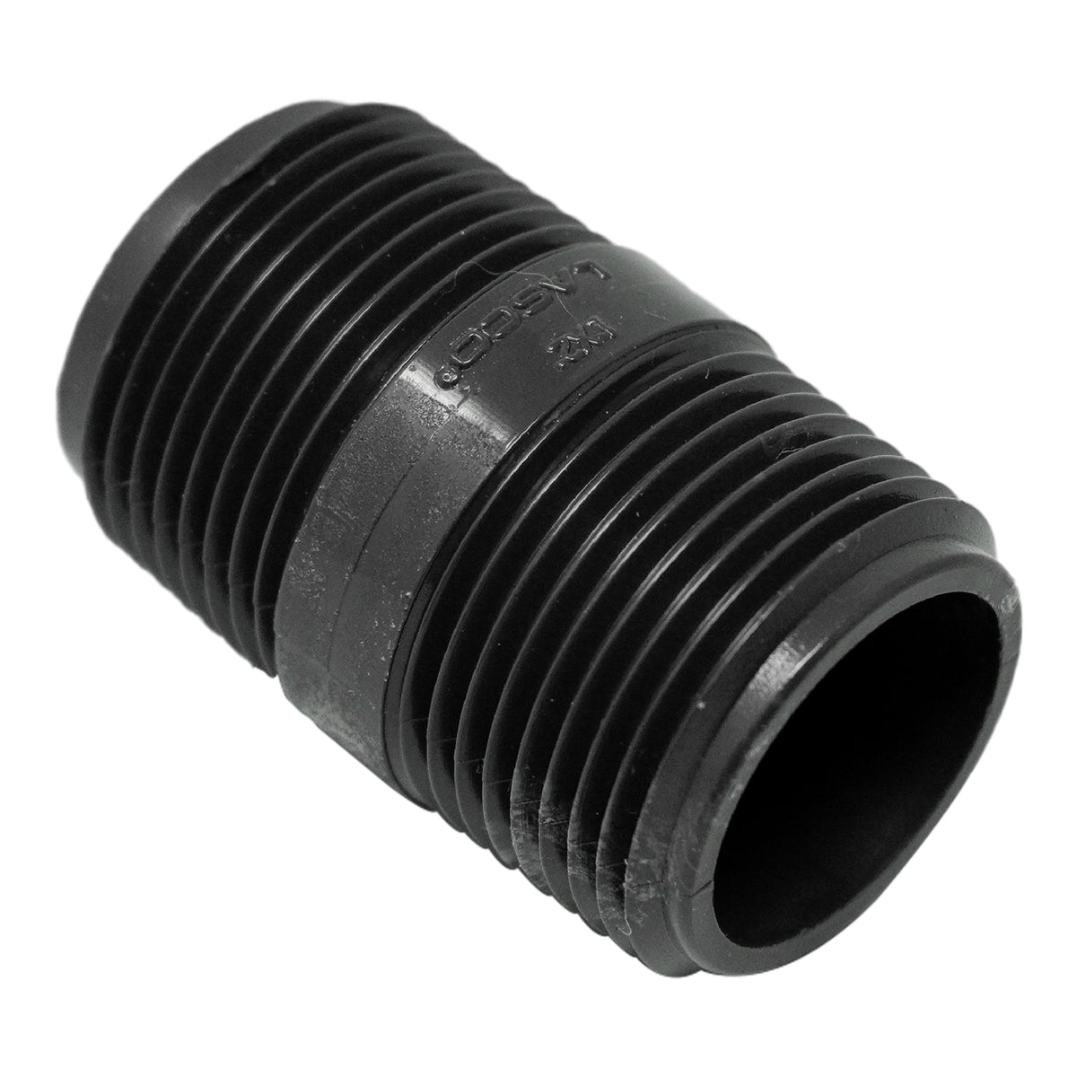 Westlake Pipe & Fittings 210020 1-inch X 2-inch Threaded Both Ends PVC Schedule 80 Nipple