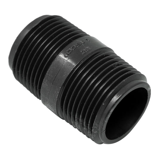 Westlake Pipe & Fittings 210020 1-inch X 2-inch Threaded Both Ends PVC Schedule 80 Nipple