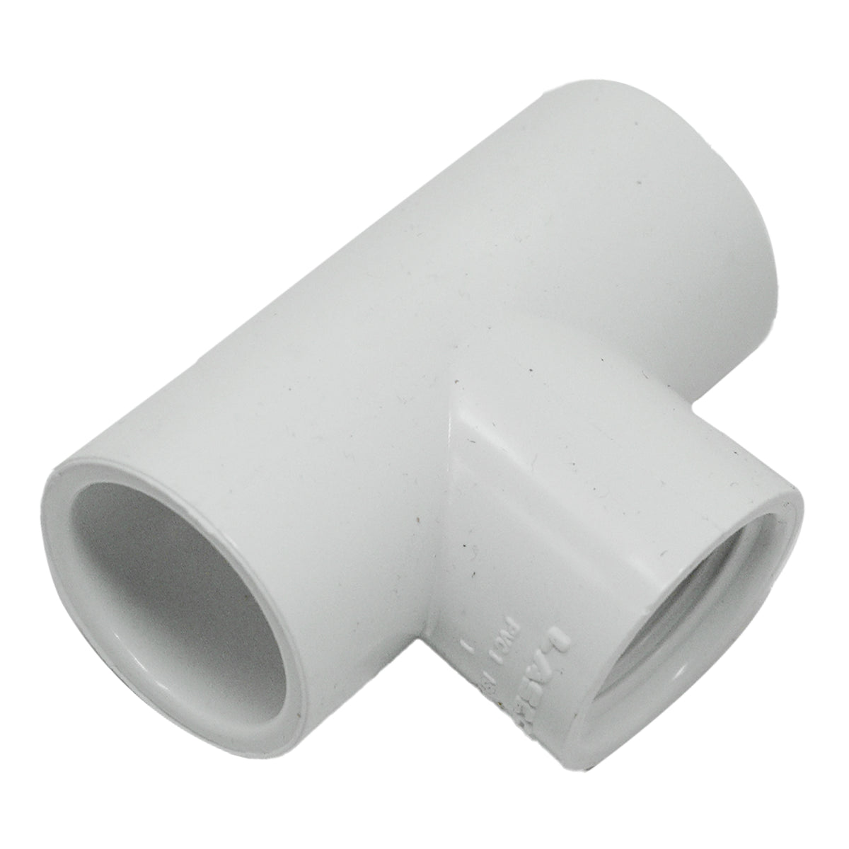 Westlake Pipe & Fittings 402010BC Te de 1" deslizante x deslizante x rosca hembra (FPT) Cédula 40