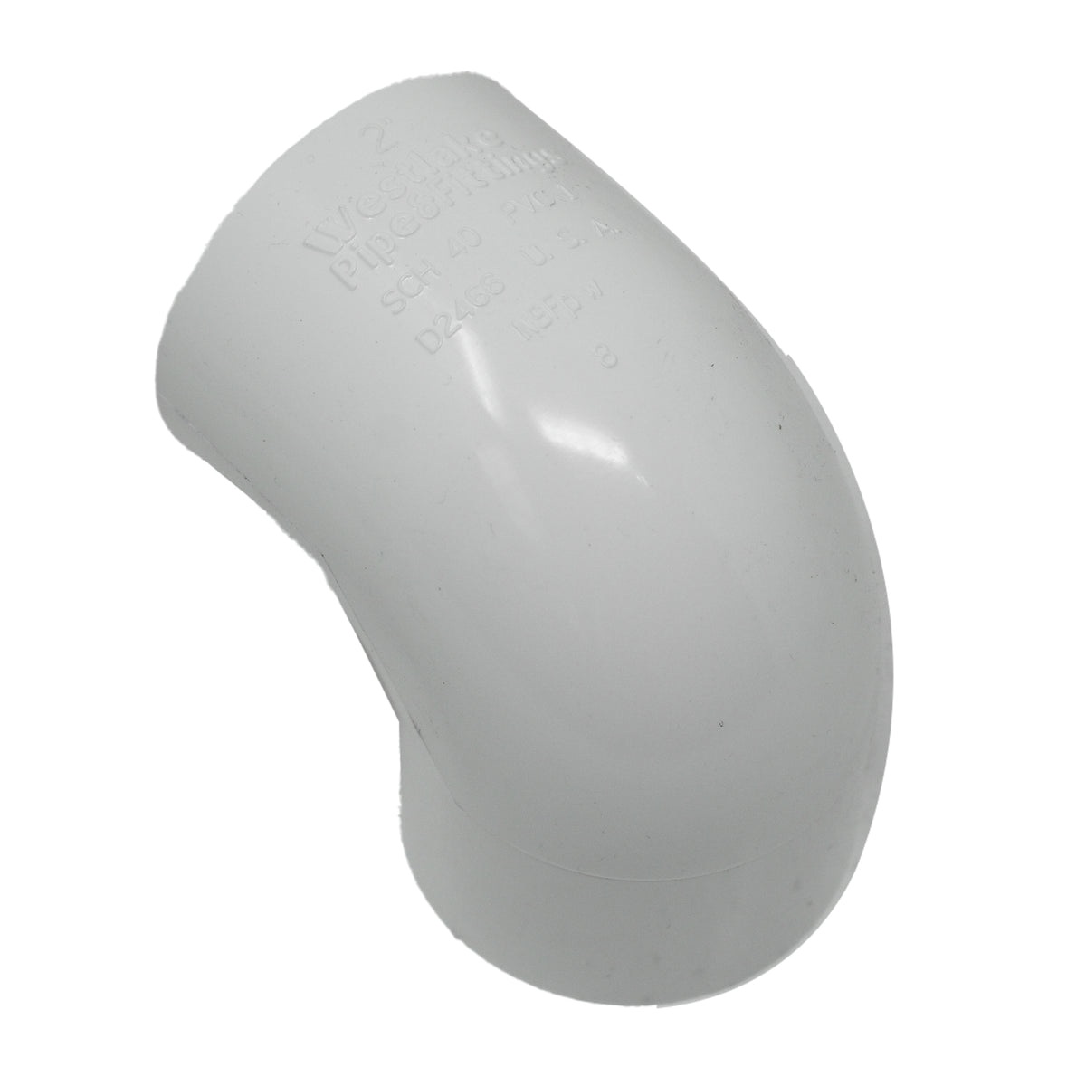 Codo de 90° Westlake Pipe & Fittings 406020BC de 2" deslizante x deslizante, cédula 40