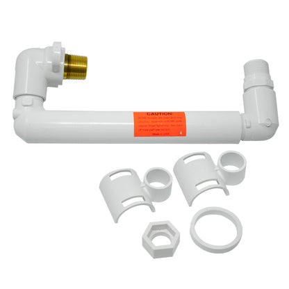 Westlake Pipe & Fittings G13S212 1 SJ BRASS MIPT X SNAP LOK Swing Joint