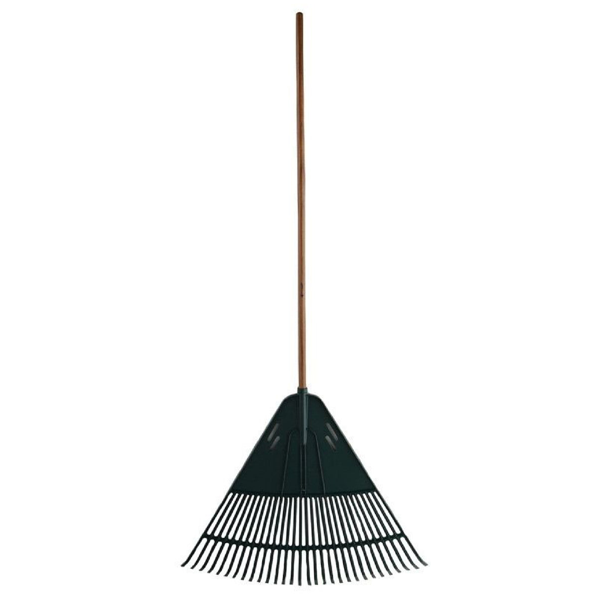 Wolverine W30HIR 30 in. High Impact Poly Leaf Rake w/ 54 In. Wood Hand ...