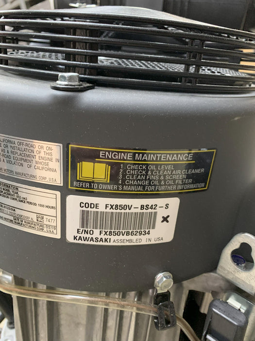 Kawasaki FX850V-BS42S 1-1/8" x 108.8mm Electric Start 29.5HP Efi Engine